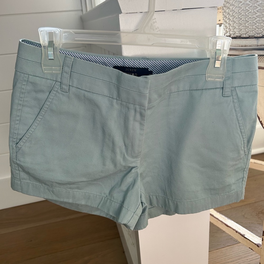 JCrew Chino Shorts - Light Blue - Size 4
